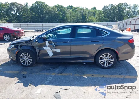 2015 Chrysler 200 Limited z USA, uszkodzony, nr VIN 1C3CCCAB9FN695780